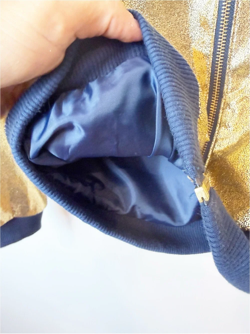 Wonder Nation | Target Girls Metallic Gold Bomber Jacket